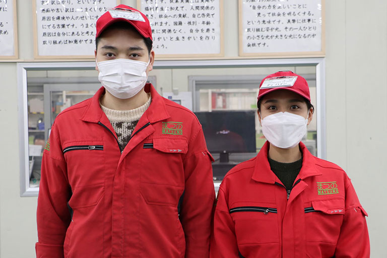 制帽・マスク着用