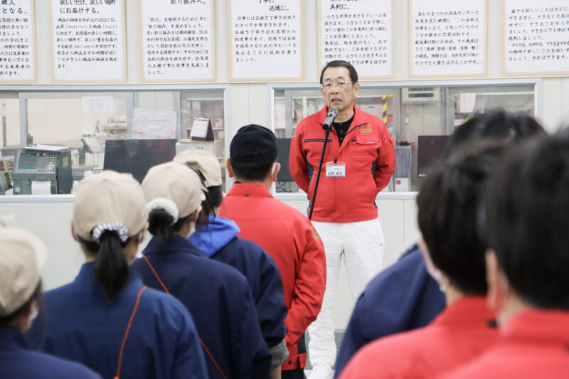 まつの年頭あいさつ