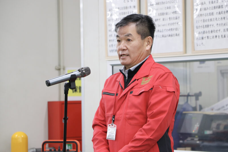 まつの年頭あいさつ