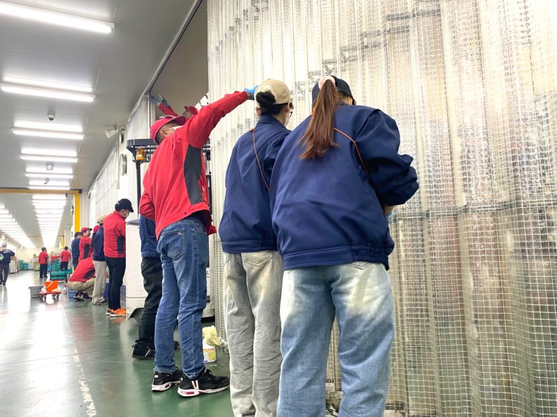 まつの一斉清掃