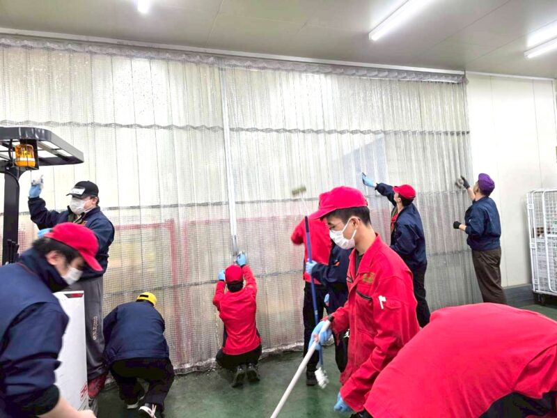 まつの一斉清掃