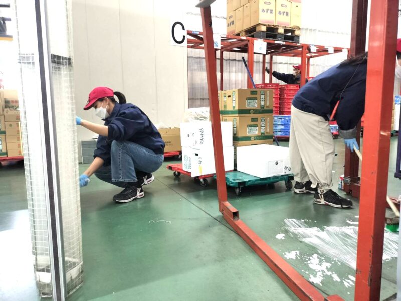まつの一斉清掃