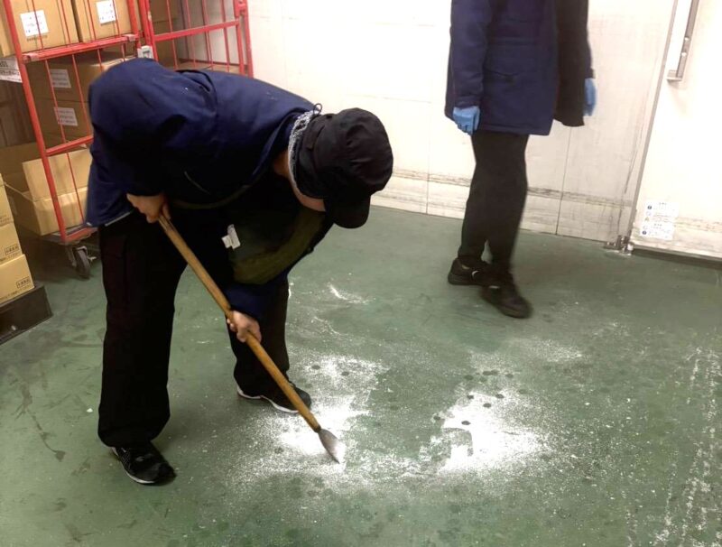まつの一斉清掃