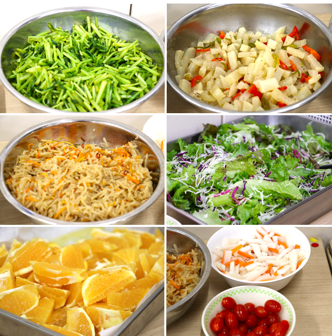 まつの幸せ野菜ランチ│から揚げの日