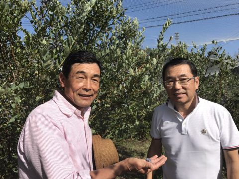 筒様と松野社長