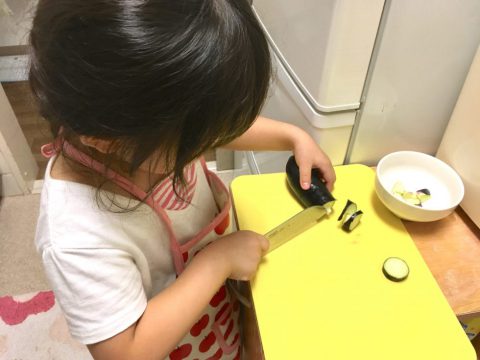 食育、子どもとお料理