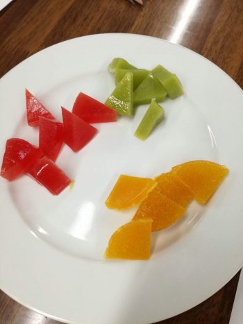 野菜グミ、試食