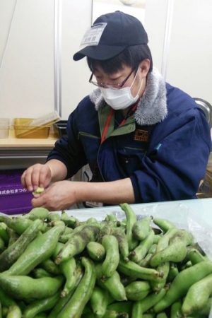 幸せ野菜ランチ_復興のそら豆05