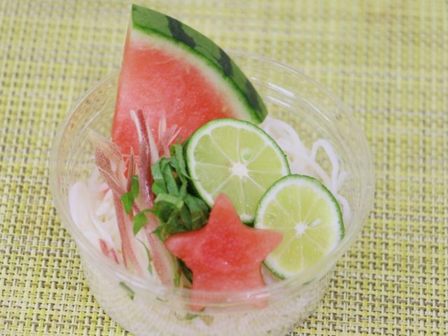 【幸せ♡野菜ランチ】つるりと爽やか七夕ひやむぎ